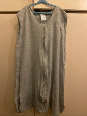 Halo Light Gray Zippered Sleep Sack
